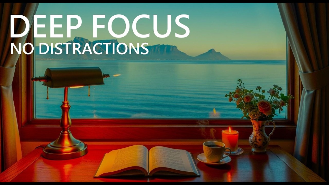 Deep Focus Piano for Study & Work – No Distractions, Long Hours (6H)