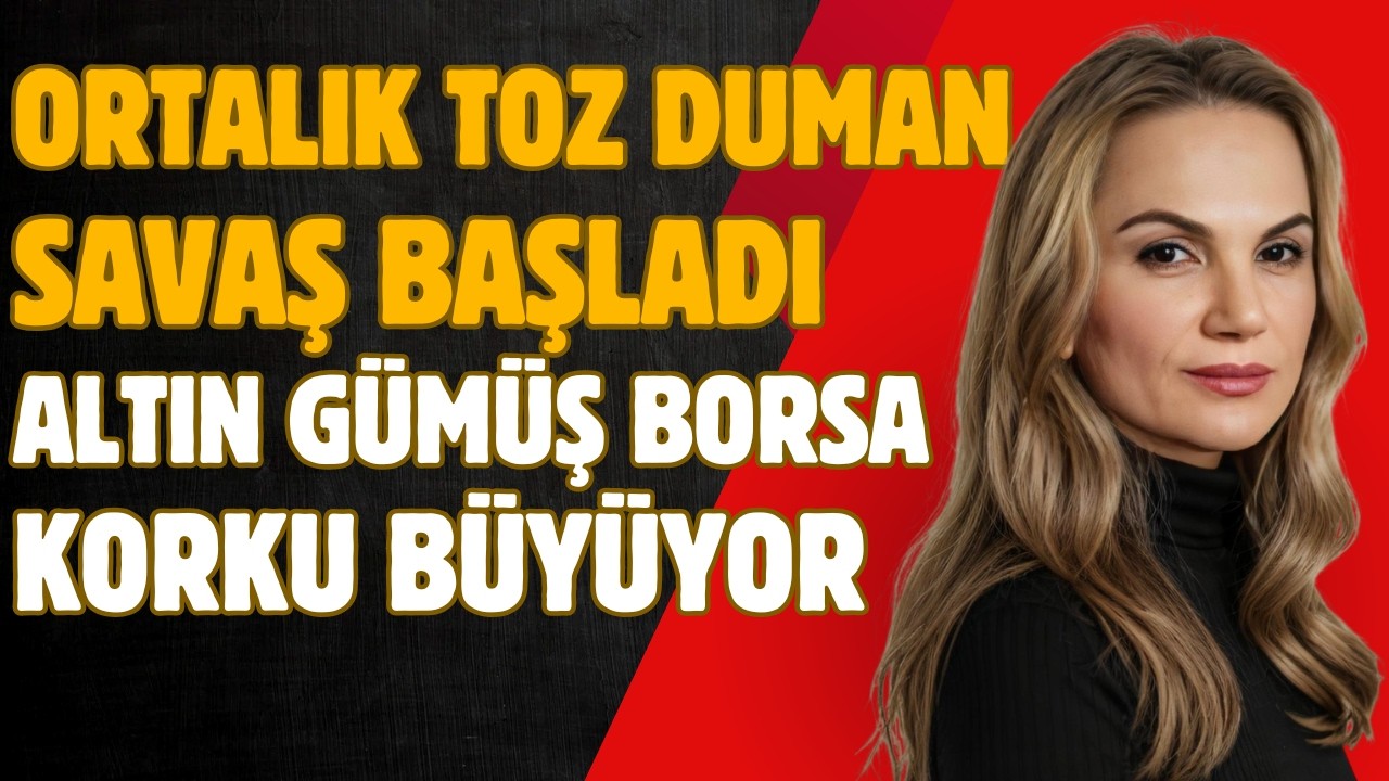 Savaş başladı ortalık toz duman. Altın Gümüş Petrol fora! Borsada korku
