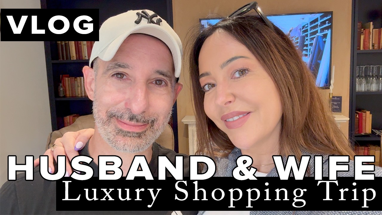 VLOG: First Glimpses of Our New Garden & LUXURY SHOPPING TRIP!