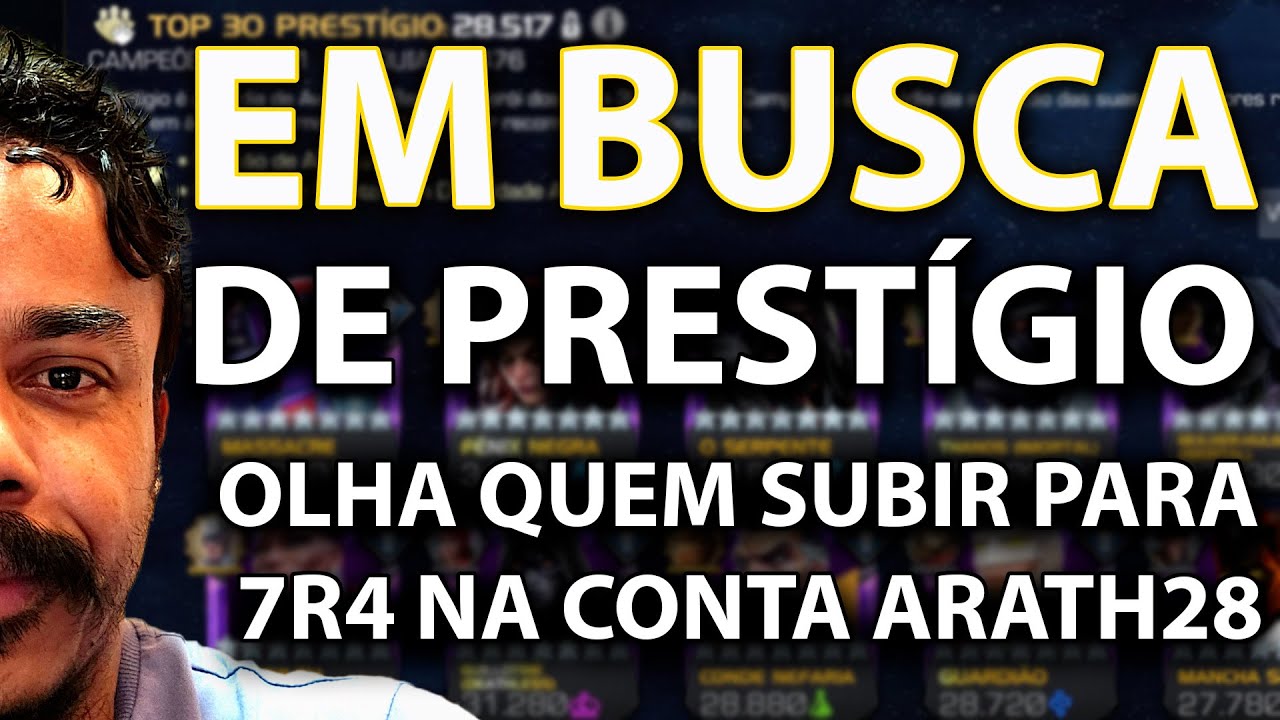 FIZ ESSA ESCOLHA PARA ESSE D&Eacute;CIMO SEGUNDO 7R4 NA CONTA ARATH28