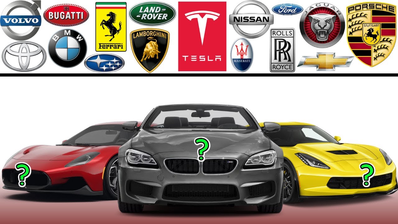 Guess LOGO of Famous Cars