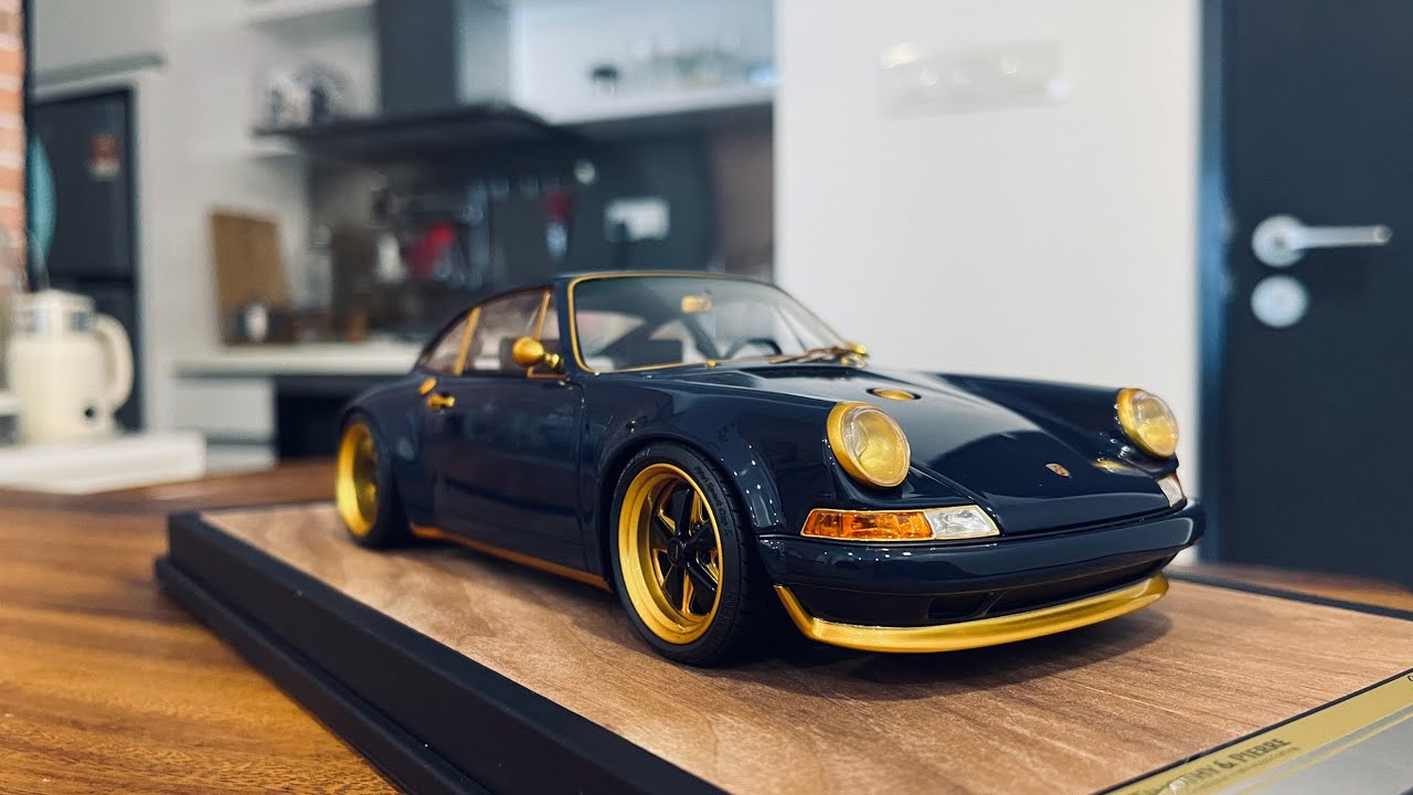 TP Porsche 911 Singer Final Blue/Gold 