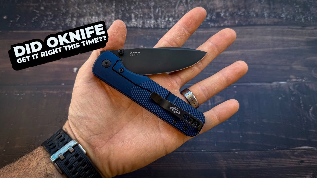 Три вещи, которые мне действительно нравятся в OKnife Duron. | Обзор 4K