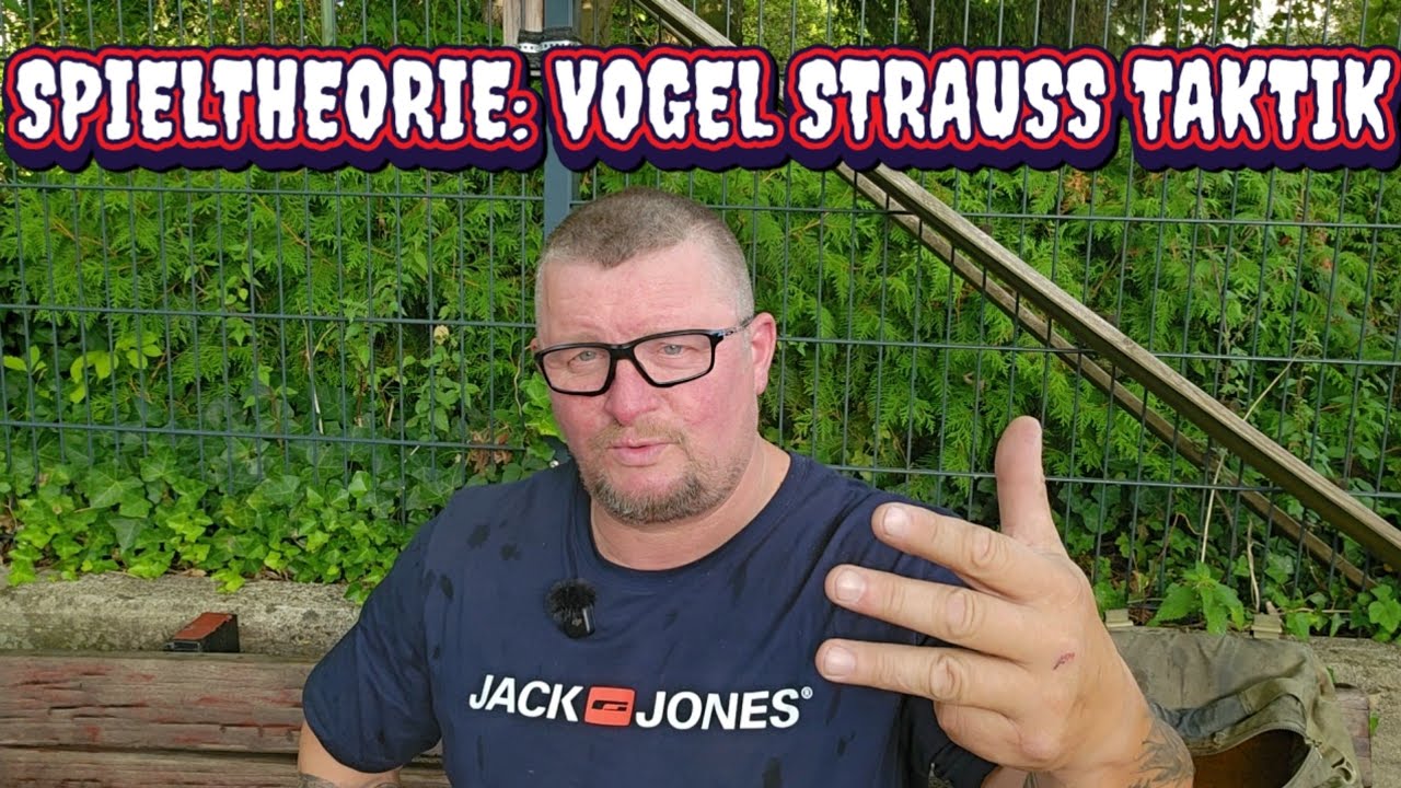 🇩🇪 SPIELTHEORIE: Vogel Strauss Taktik (Kopf-in-den-Sand-stecken)