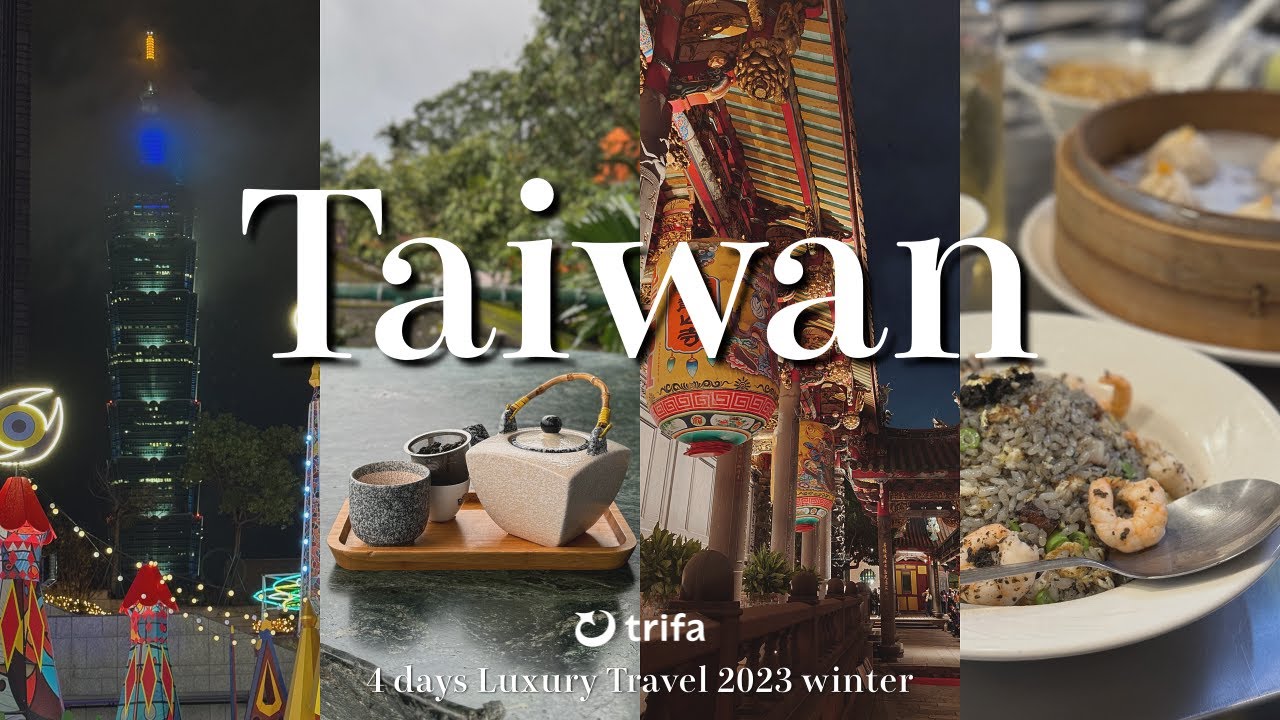 【台湾旅行vlog】上質な大人の台北旅4日間/最新情報と共に小籠包、猫空、台湾茶、雑貨店などお届け【Taiwan,Taipei】#trifa (トリファ)