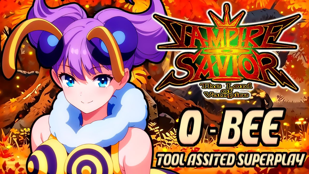 【TAS】VAMPIRE SAVIOR: THE LORD OF VAMPIRE - Q-BEE - ARCADE / 1997 (4K 60FPS)