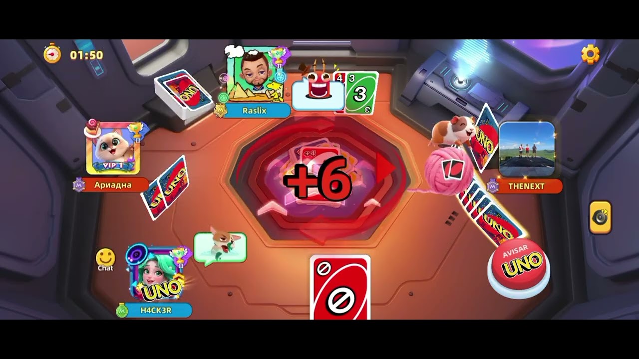 UNO! MOBILE GAME! Card Adventure (finished!)+Playing with Raslix! and Namesss! (★N★) (PART 1/2)