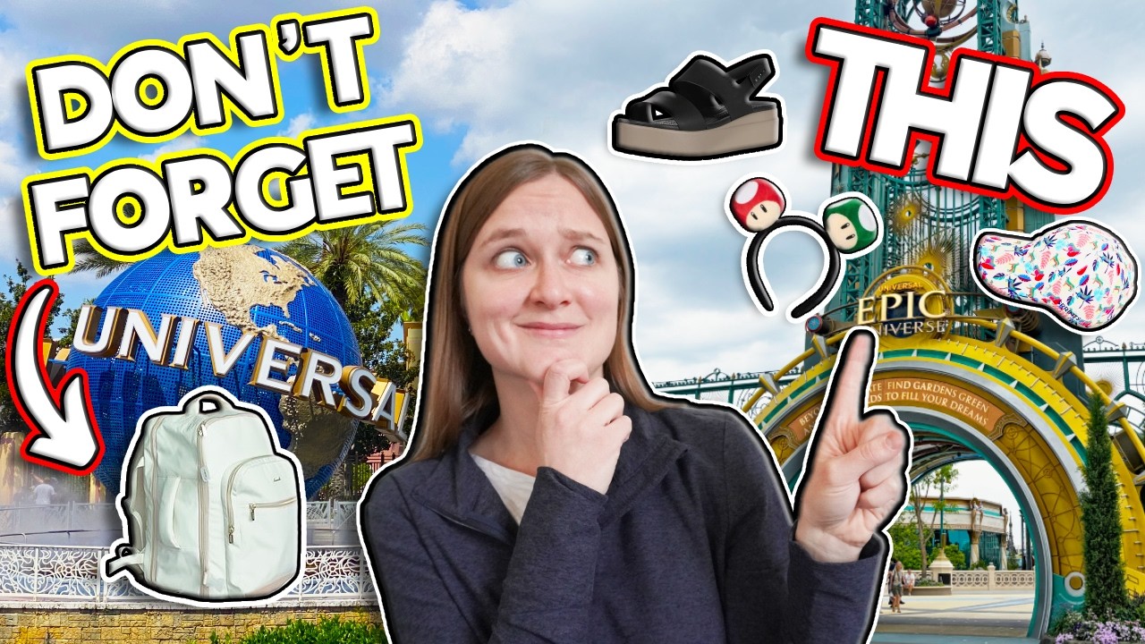 What You SHOULD Pack for Universal Orlando! (Park Outfits, Toiletries, & Essentials)
