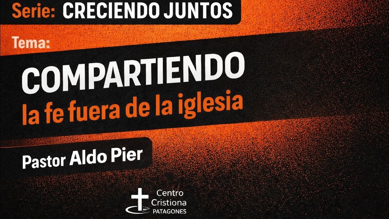 Pr. Aldo Pier| Compartiendo la fe