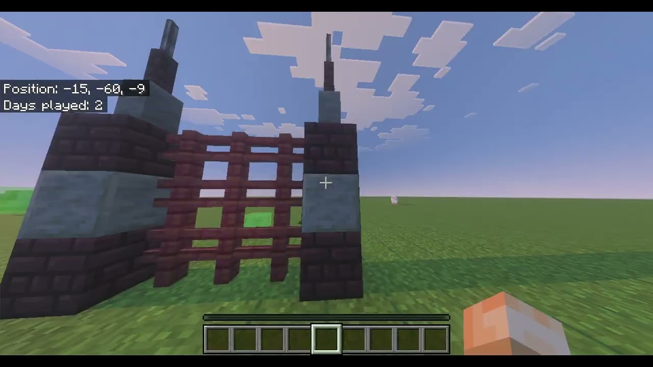 Minecraft Mansion Build with Friend, part 2