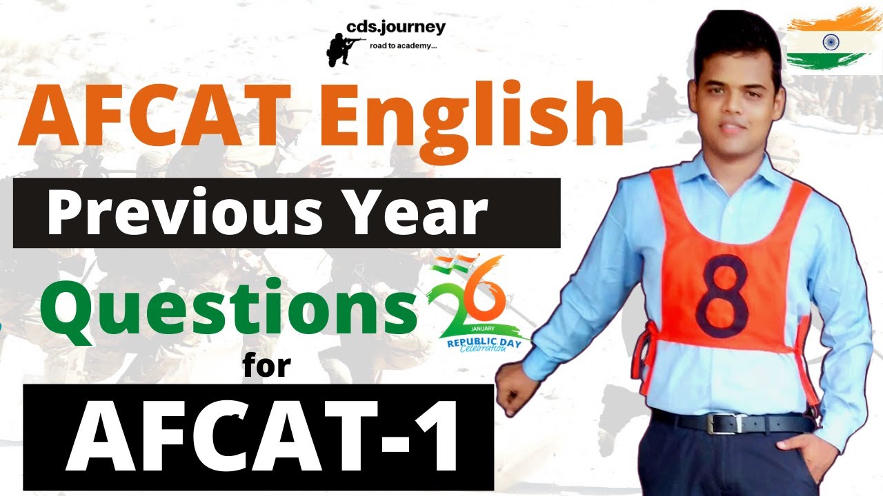 AFCAT English Most Repeated Previous Year Questions .