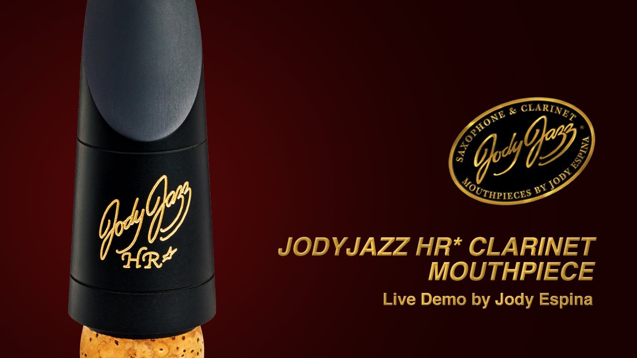 JodyJazz HR* Clarinet Mouthpiece (Live Demo by Jody Espina)