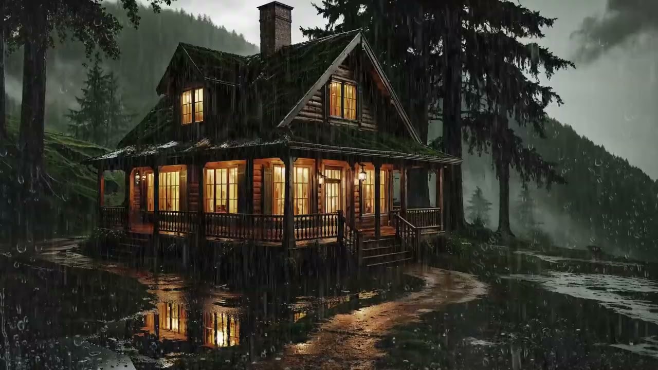 Endless Rainstorm ⛈️ | 8 Hours Sleep Sounds