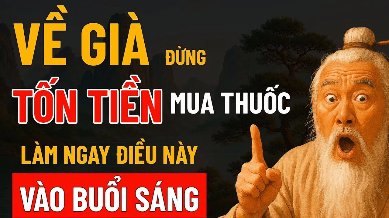9 Thói Quen Buổi Sáng Giúp Sống Khỏe Đến 100 Tuổi   Cổ Nhân Dạy