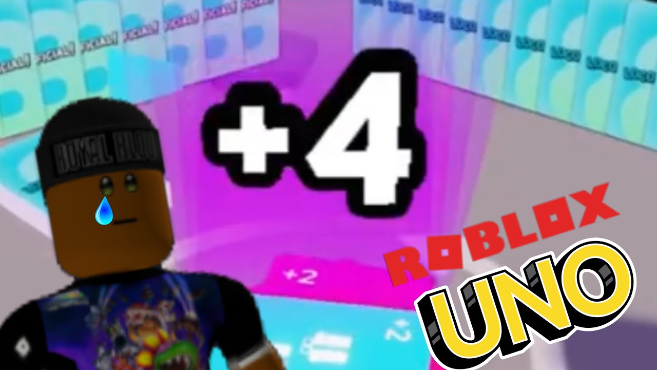 Trolling Each Other in Roblox UNO
