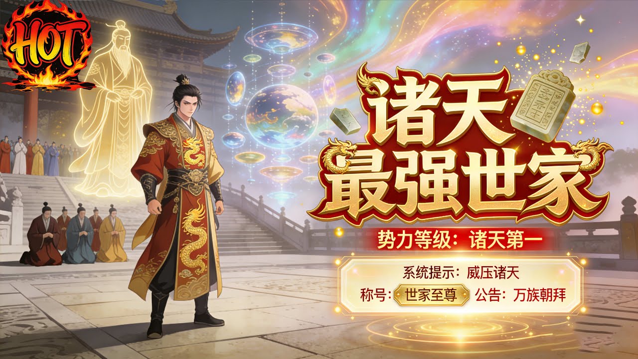 ✨【强推】《诸天最强世家》1--120集俞池是高灵世界的王族成员，我有个可爱的灵宠，叫小闪，按照王族传统，成员在18岁成年时#穿越 #末世 #异能 ##动态漫画 漫野推文