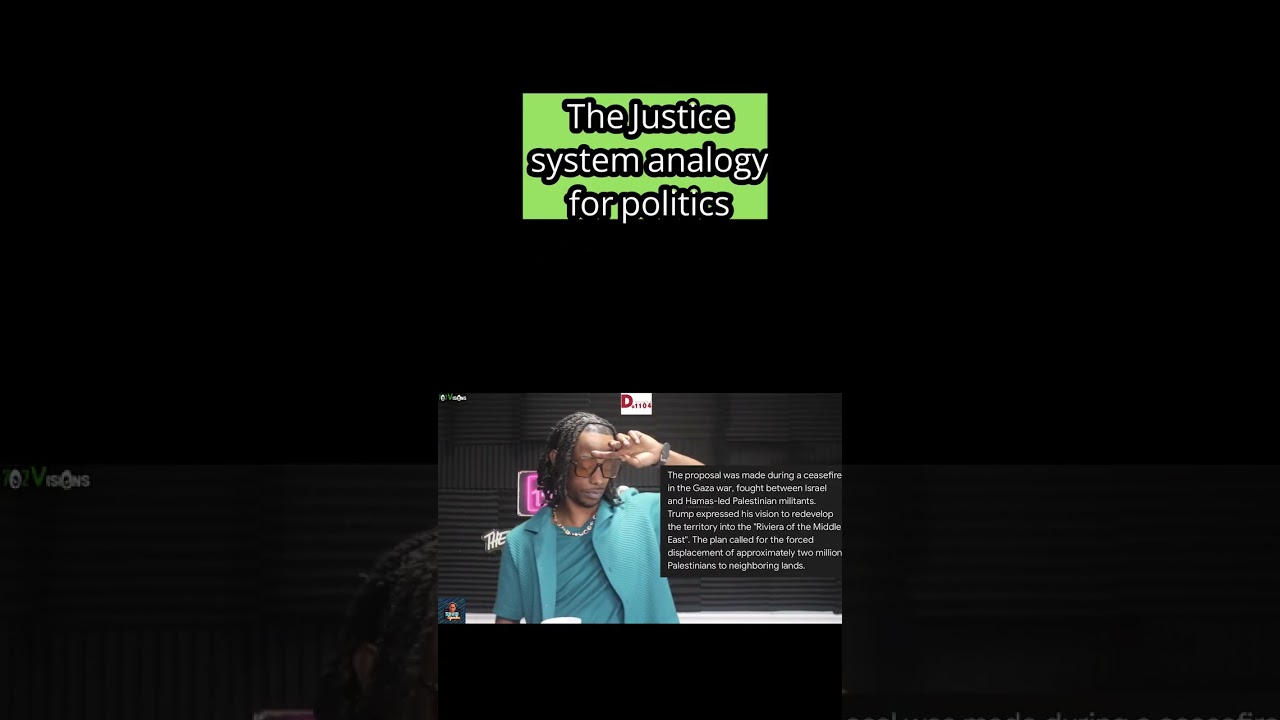 The justice system analogy for politics