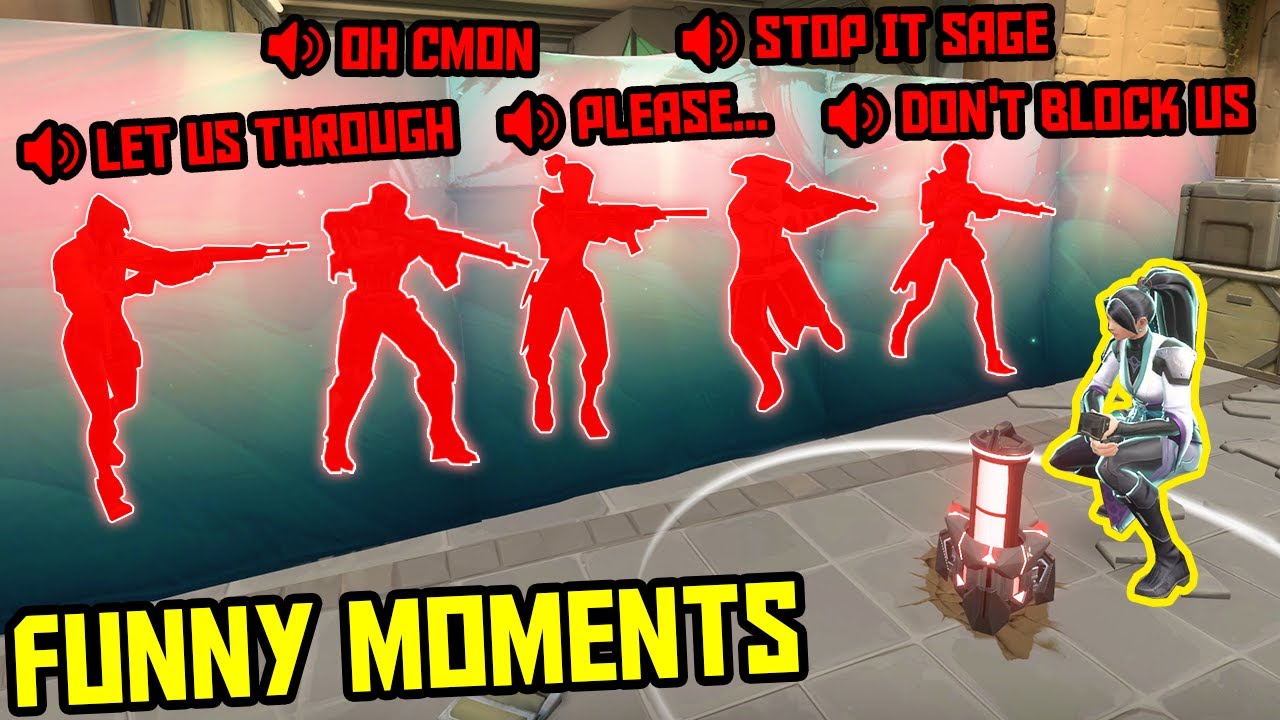 FUNNIEST MOMENTS IN VALORANT #64...