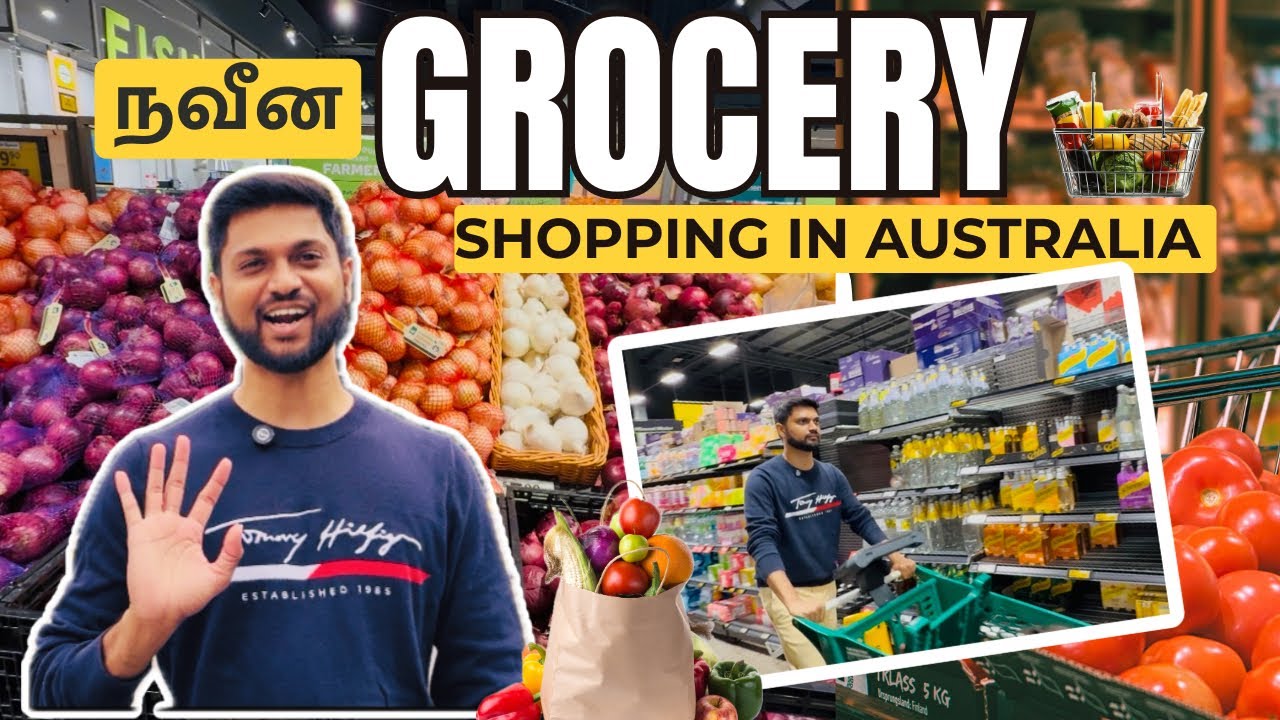 Australia-வில் நவீன Grocery Shopping 🛒🇦🇺 | Weekly Expense | Woolworths Scan & Go அனுபவம்