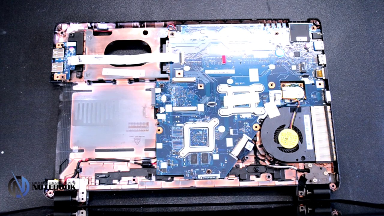 Acer Aspire E1-570g - Disassembly and cleaning
