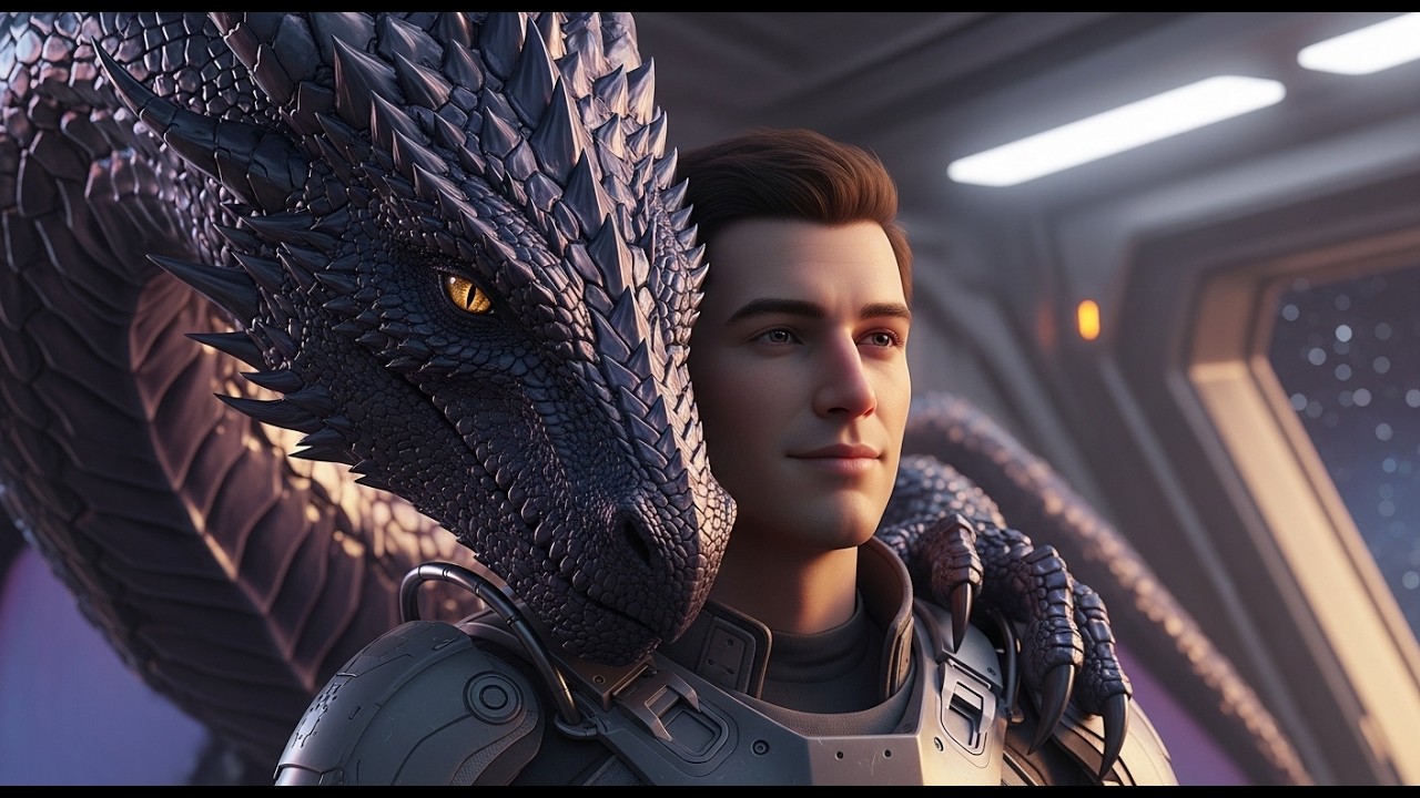 A Dragon Slept on a Human’s Shoulder — The Entire Fleet Backed Away | HFY | Dragon Stories