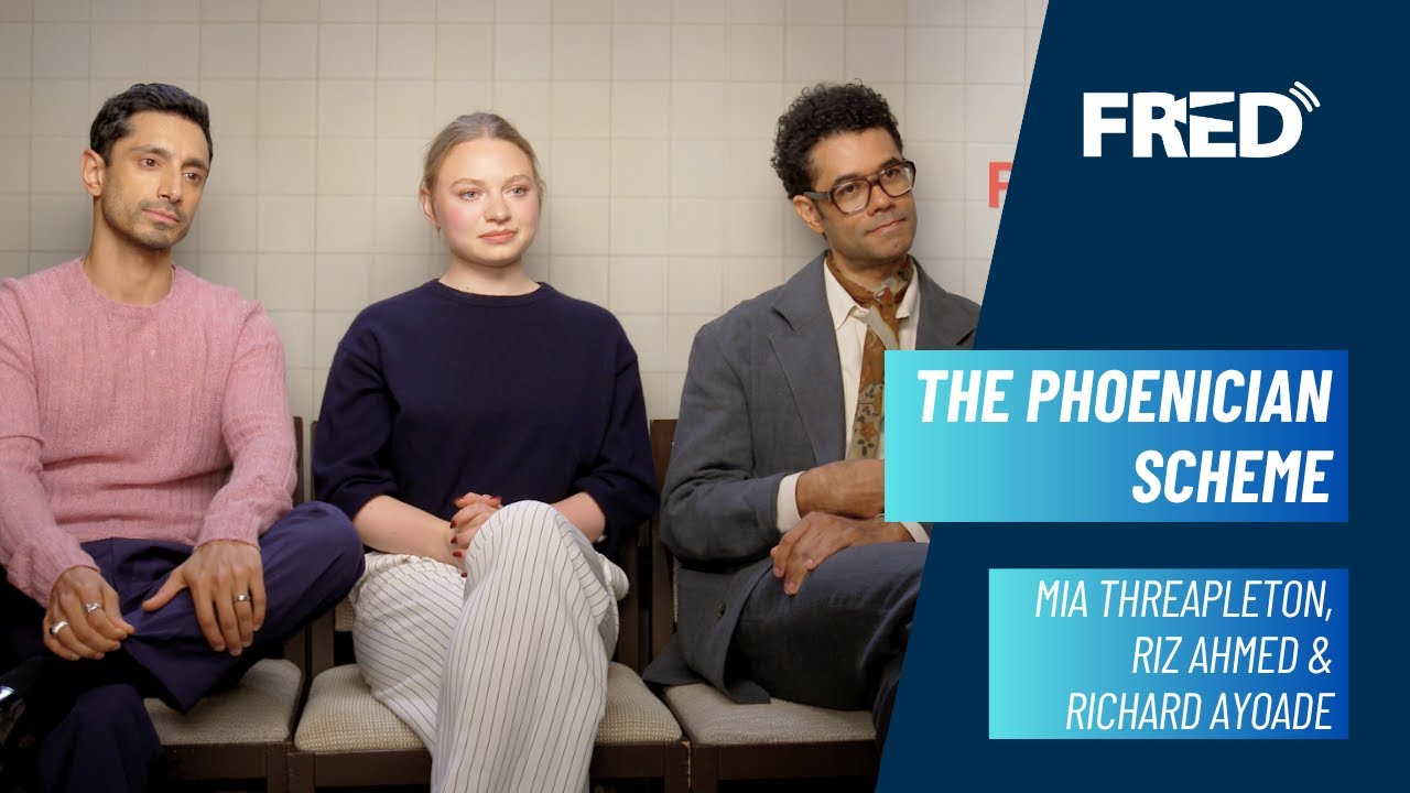 Interview: Mia Threapleton, Riz Ahmed & Richard Ayoade - THE PHOENICIAN SCHEME