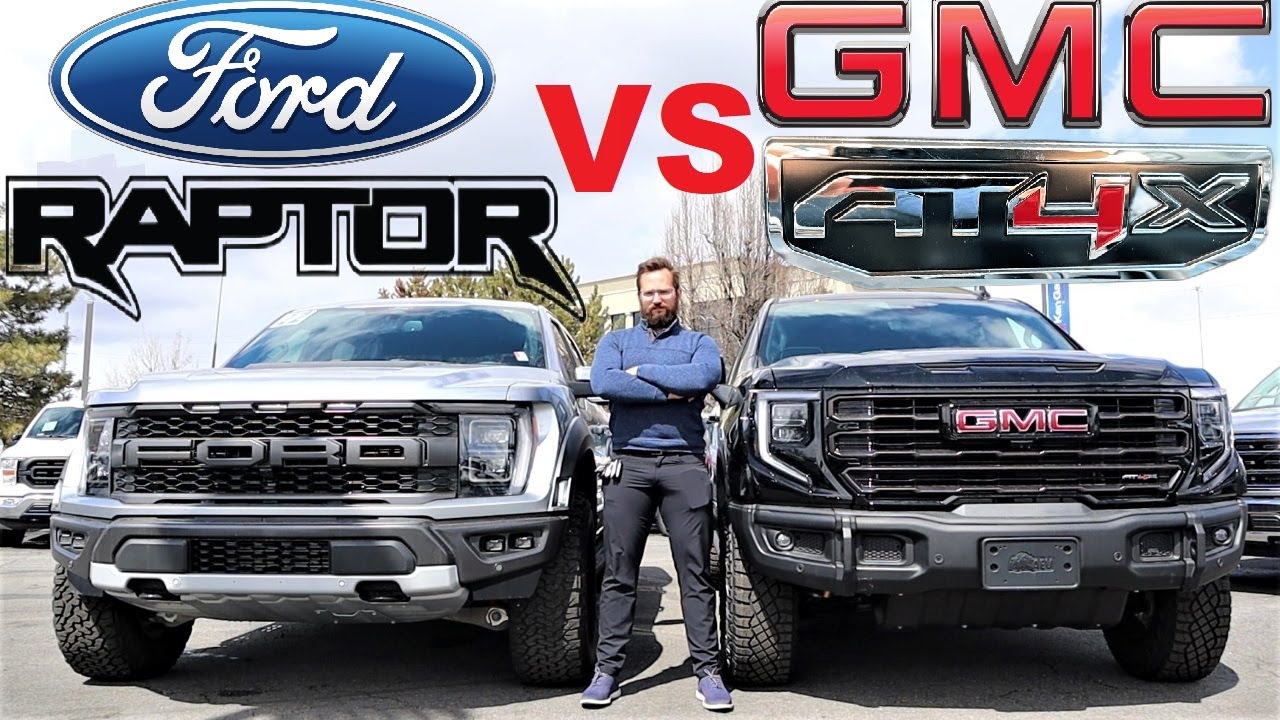Ford Raptor 2023 года против GMC Sierra AT4X 2023 года: почему GMC дороже?