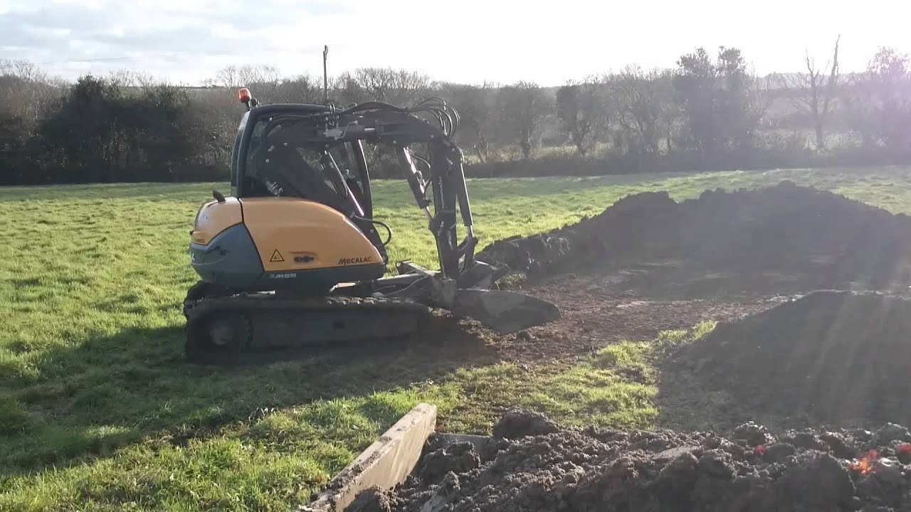 Mecalac 6mcr excavator