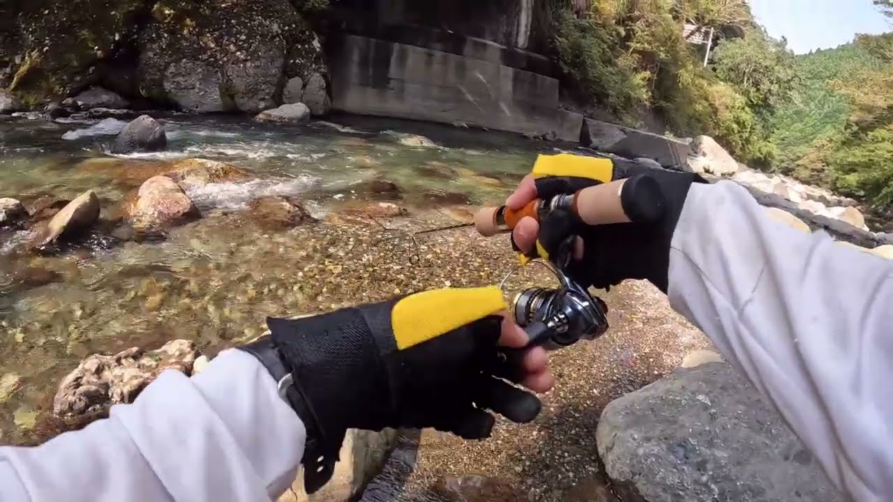 Major Craft Trout Rod New Finetail FSX-382UL 山梨県渓流ルアー釣り