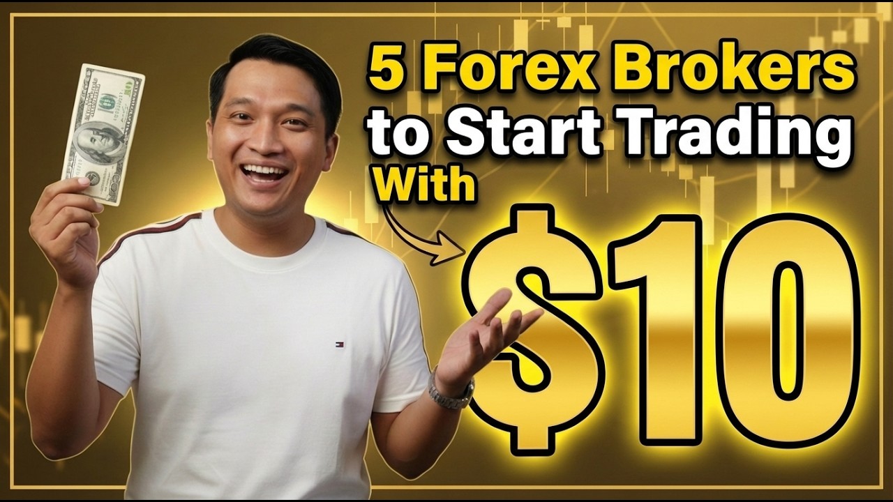 5 Forex Brokers with Lowest Minimum Deposit, $10 Only!