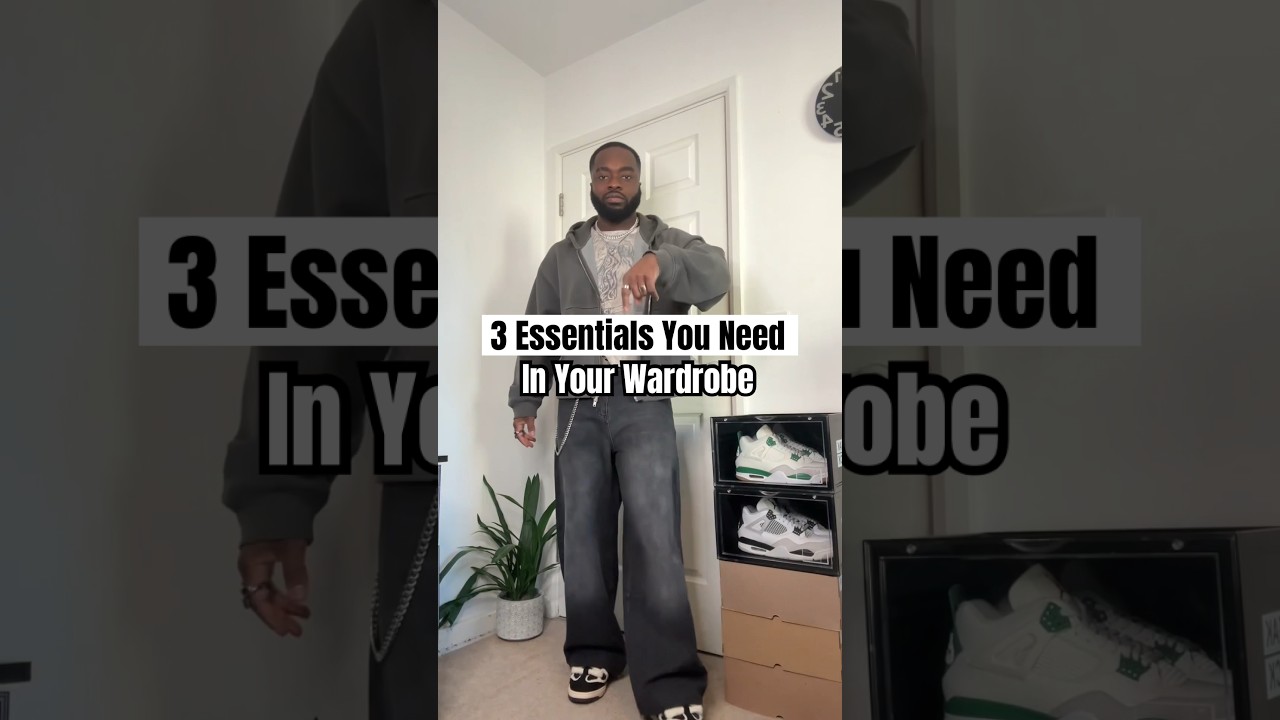 Wardrobe Essentials You Need #wardrobeessentials #fashiontips #streetwear #fashion