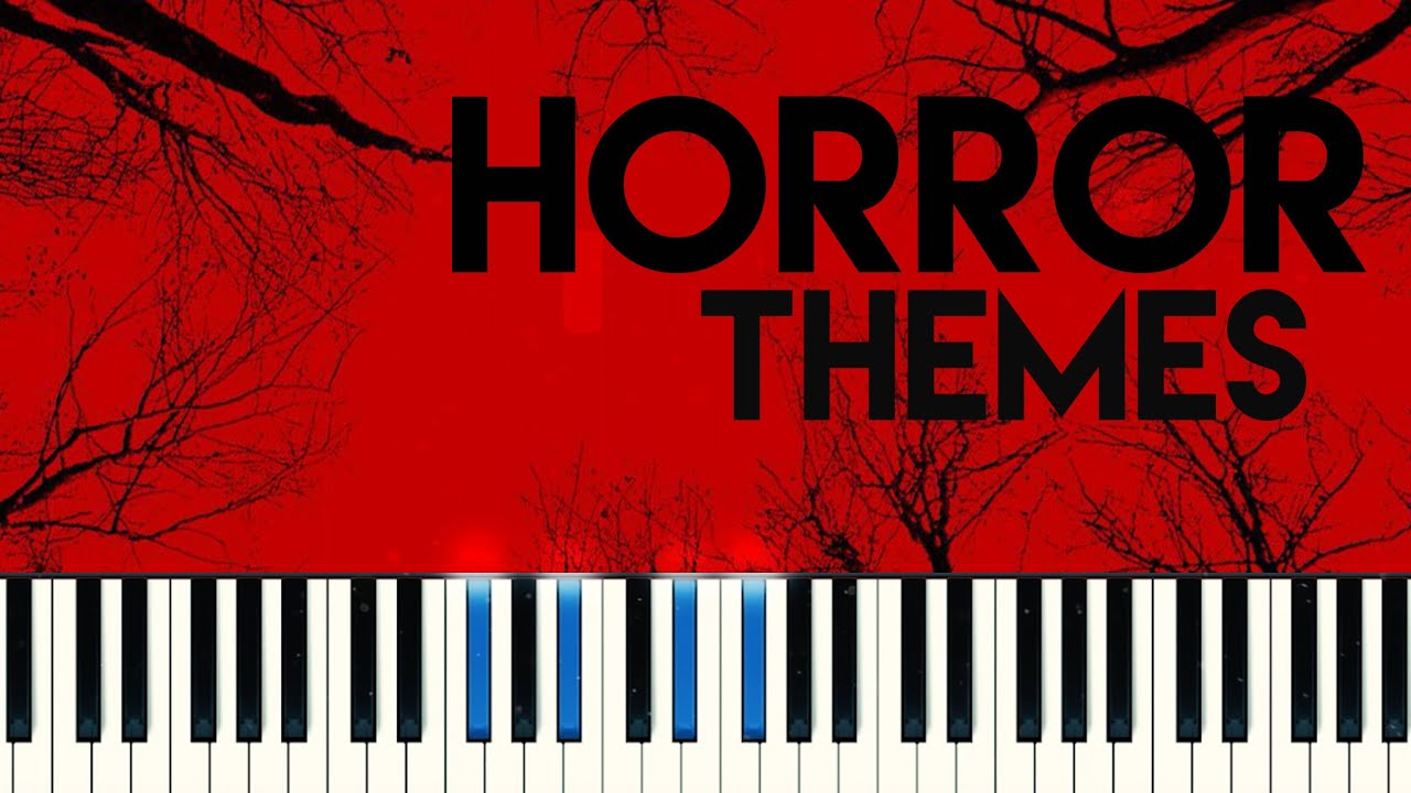 Halloween Special - 10 horror theme songs on piano