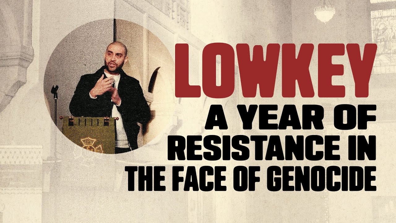 British rapper Lowkey on resistance to Israel's genocide