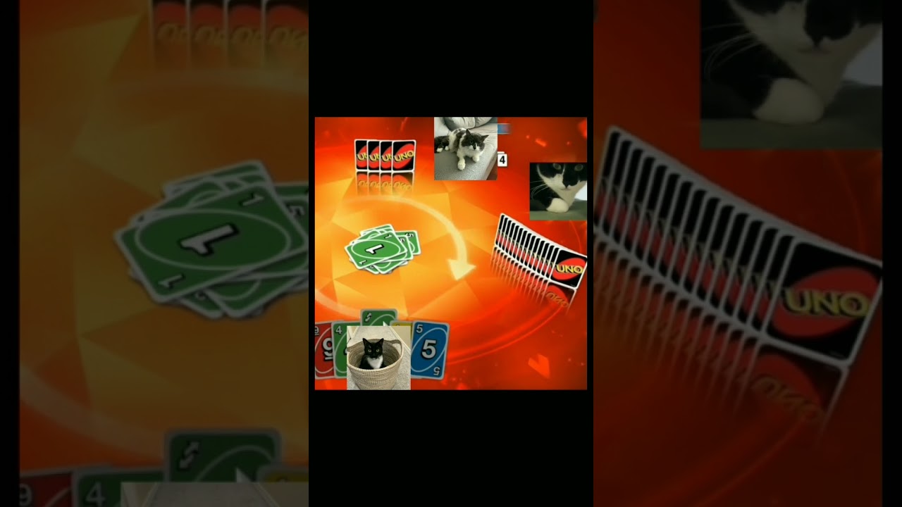 Just another normal game of UNO😌