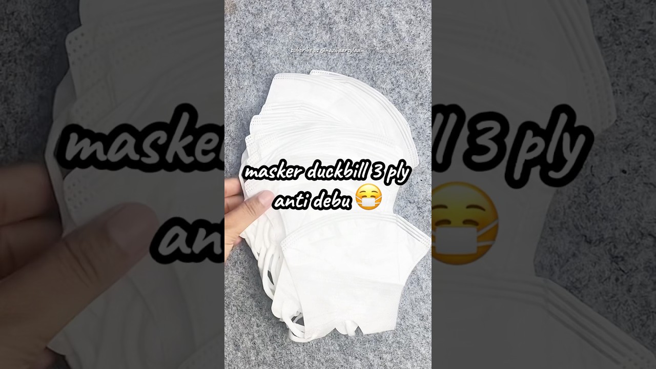 masker duckbill 3 ply anti #masker #shortsviral  #maskerduckbill #masker3ply #shortvideo  #shorts