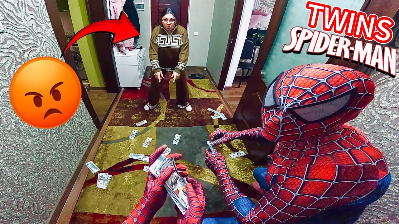 SPIDER-MAN TWINS WERE NAUGHTY 🎄❌ No New Year’s Gift (Funny Parkour POV Compilation) @DumitruComanac 