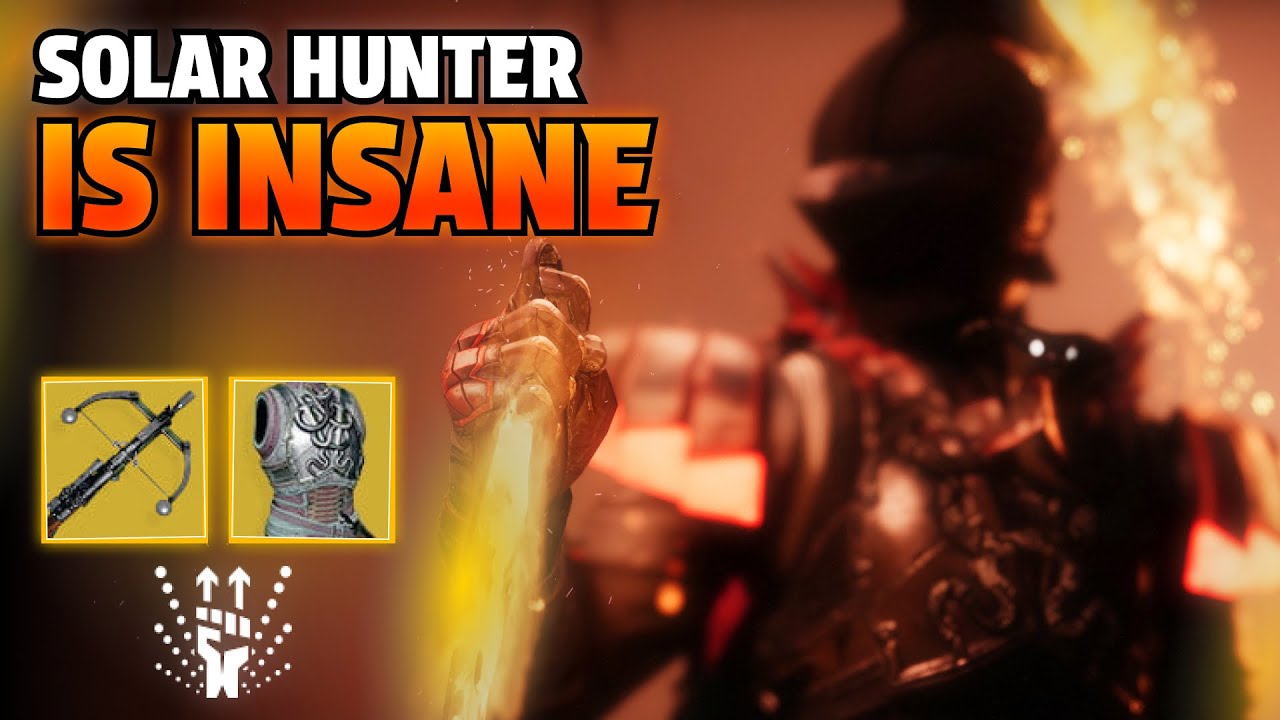INSANE Solar Throwing Knife Hunter Build [Destiny 2 Renegades]