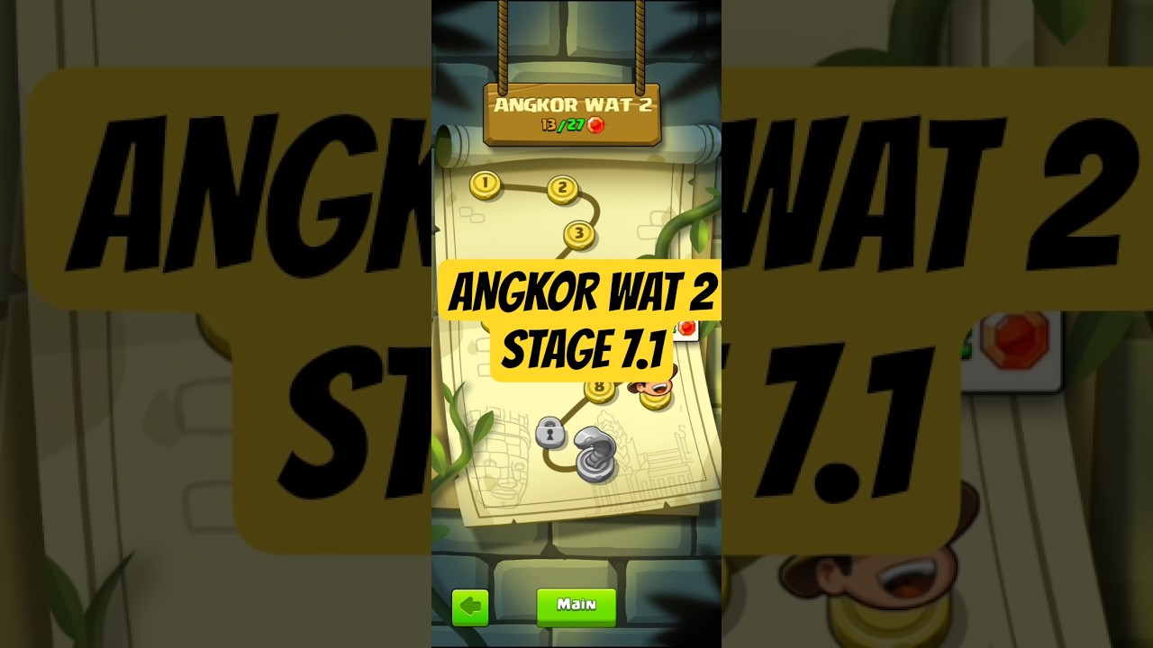 DIAMOND QUEST: DON'T RUSH!!! Angkor Wat 2 Stage 7.1 #diamondquest #games #gaming #gameplay #gamer