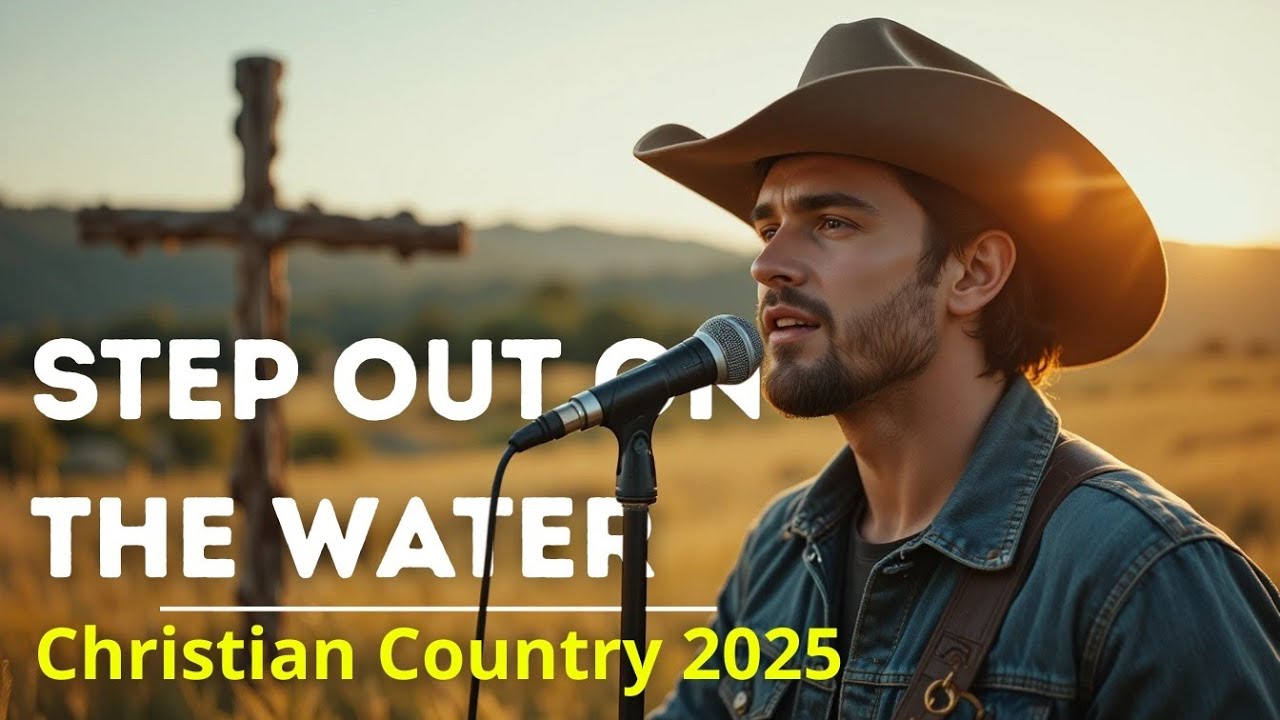 STEP OUT ON THE WATER | Christian Country Music 2025 [Oficial Lyric Video]
