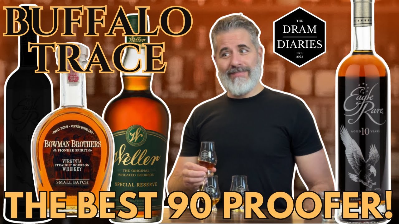 BEST Buffalo Trace 90 Proofer! - Weller Special Reserve, Bowman Bros, Eagle Rare 10yr #whiskeytube