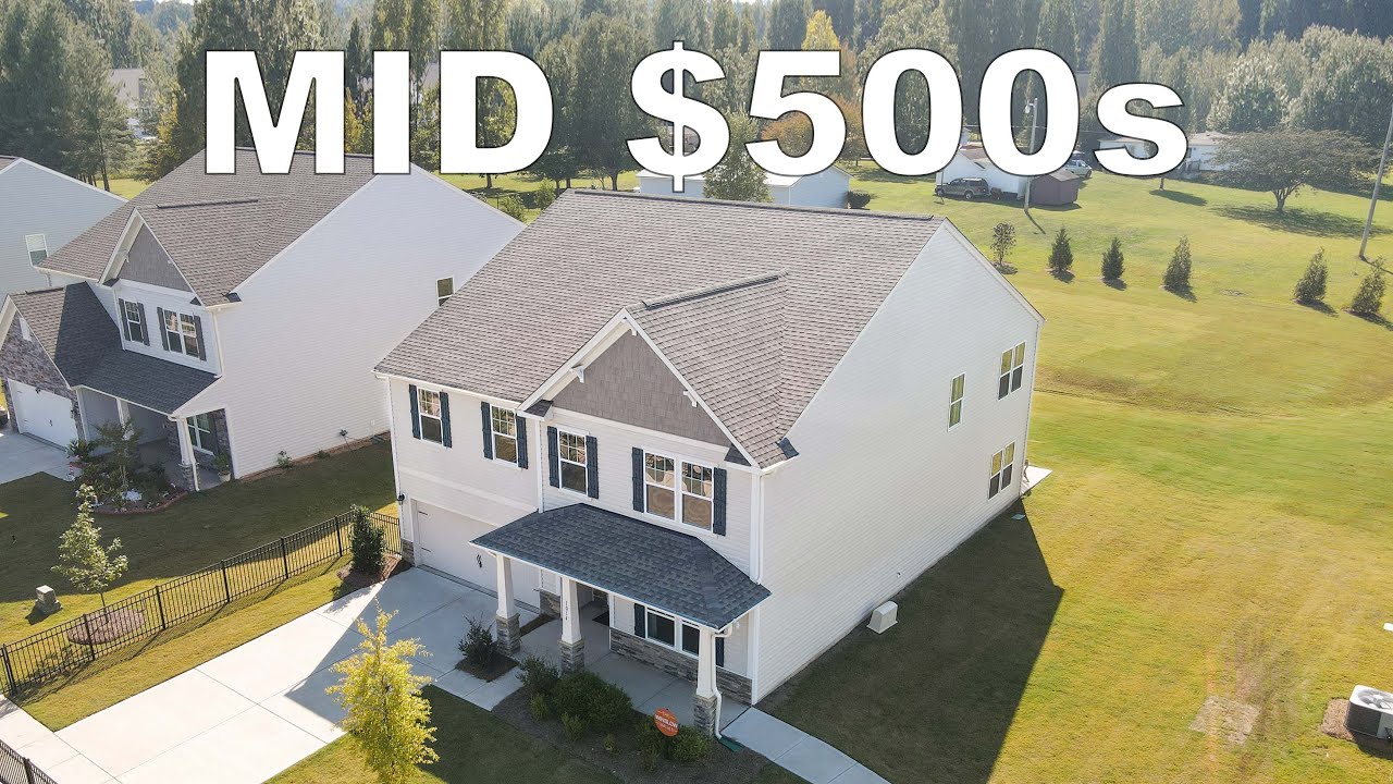 FOR SALE NOW - TOUR THIS 4 BDRM DECORATED MODEL HOME SOUTH OF CHARLOTTE, NC