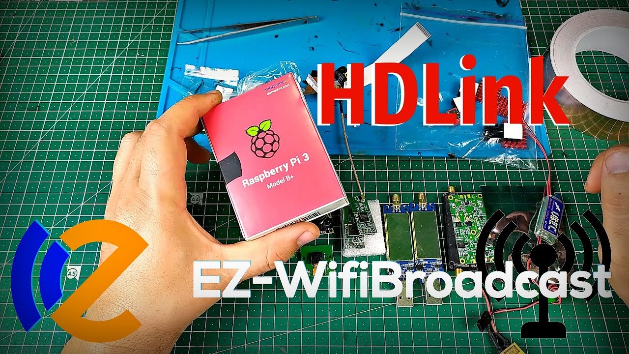 EZ-Wifibroadcast  народный HDLink своими руками, дальнобойный! В общих чертах о проекте и сборка.
