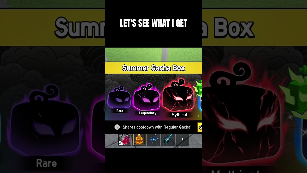 My First Spin With New Summer Token in Blox fruits #shorts #bloxfruits #roblox