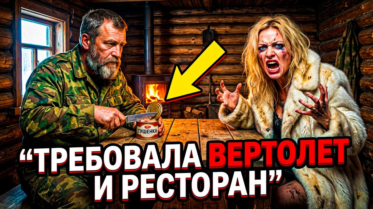 Егерь Нашёл ЖЕНУ ОЛИГАРХА в Глухой Тайге - Отогревшись, Она ПОКАЗАЛА Ему, Как Умеет БЛАГОДАРИТЬ...