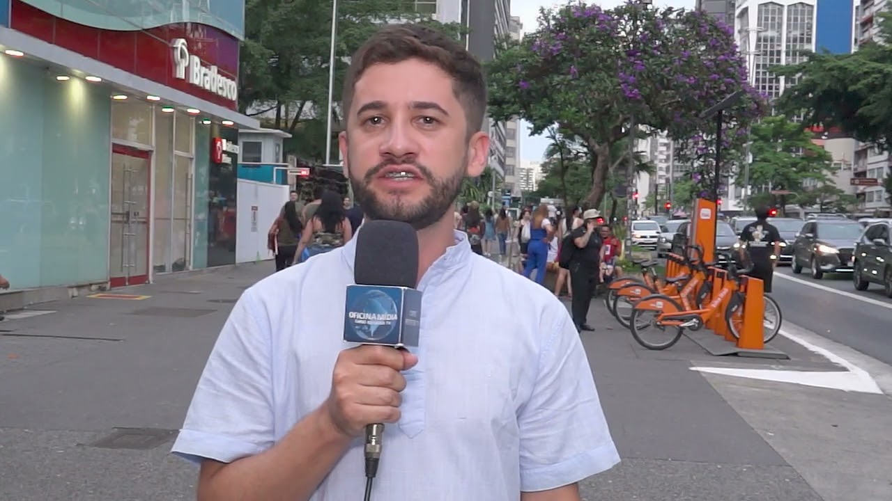 Reportagem Ciclistas por Vinícius Oliveira | Curso Repórter TV Oficina Mídia
