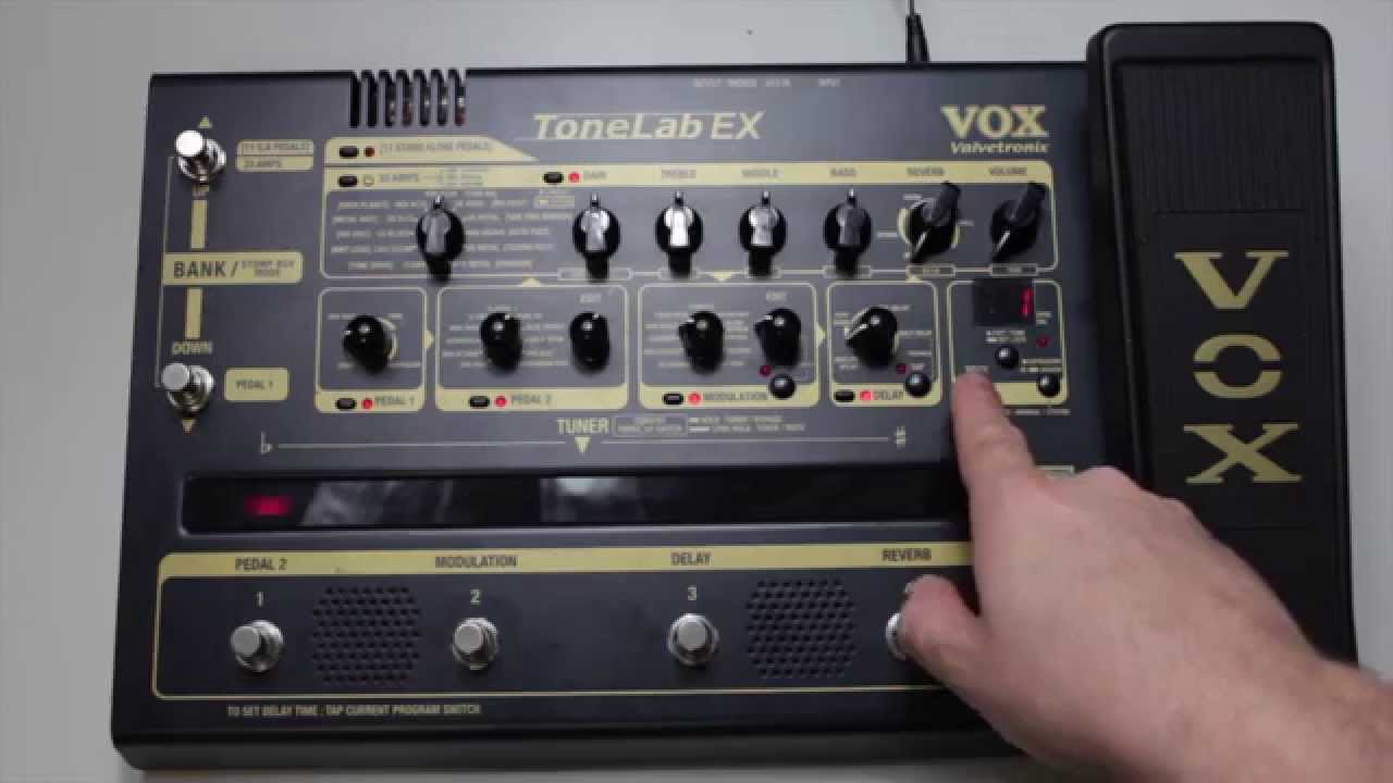 VOX® - Tonelab EX - Vídeo Manual: Efeitos