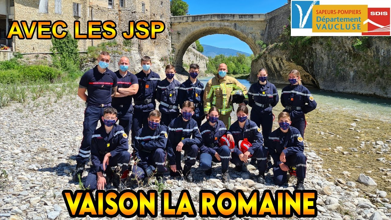 Une journée avec les JSP de Vaison La Romaine SDIS 84