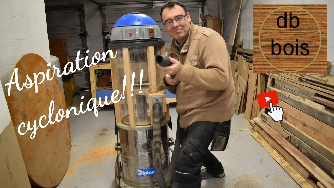 Fabrication d'un aspirateur cyclone d'atelier