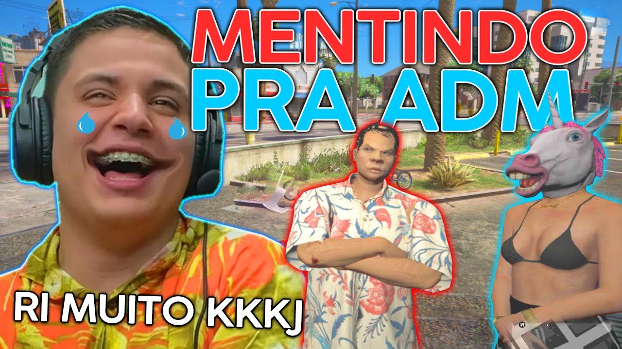 ZOANDO OS ADM no GTA RP KKKJ (Paulinho o LOKO)