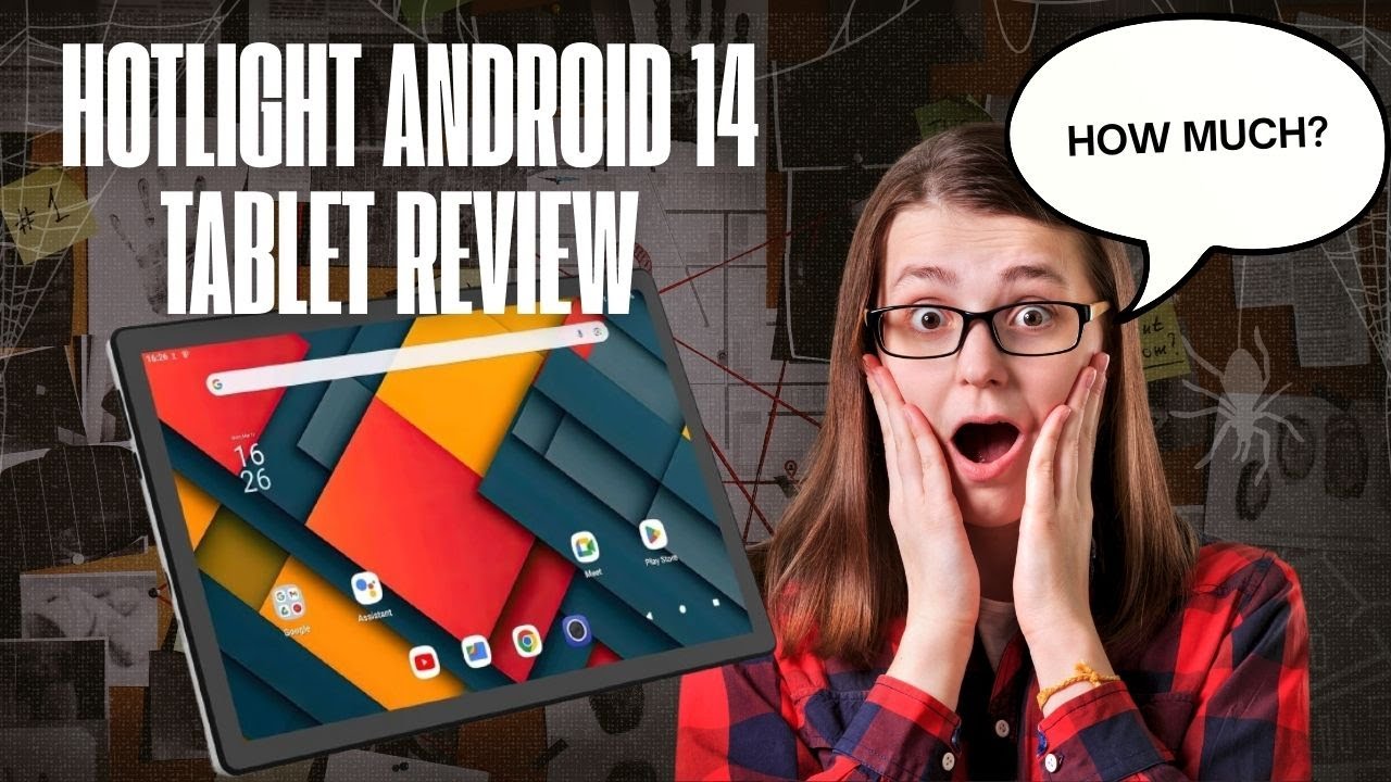 HotLight Android 14 Tablet Review | 10&rdquo; IPS, 8GB RAM, 1TB Expandable, WiFi 6, Face ID!